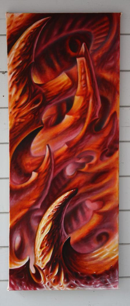 Ty McEwen - bio organic oil painting